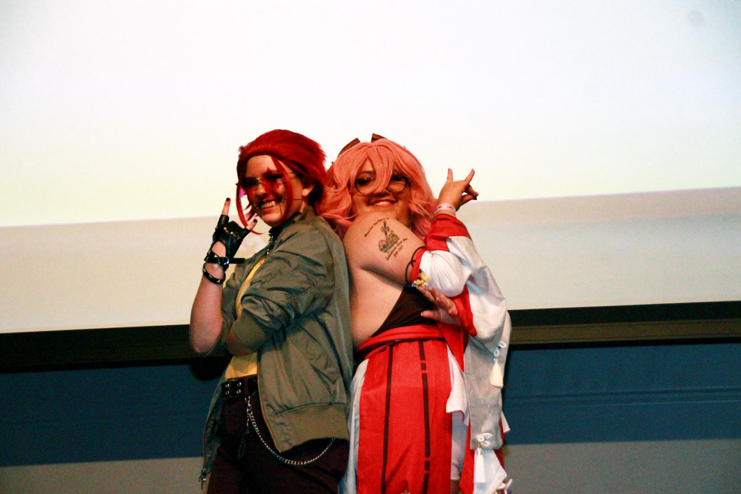 Cosplay contest pair